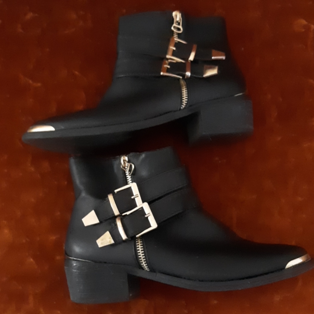 Biker style boots - Picture 2 of 6